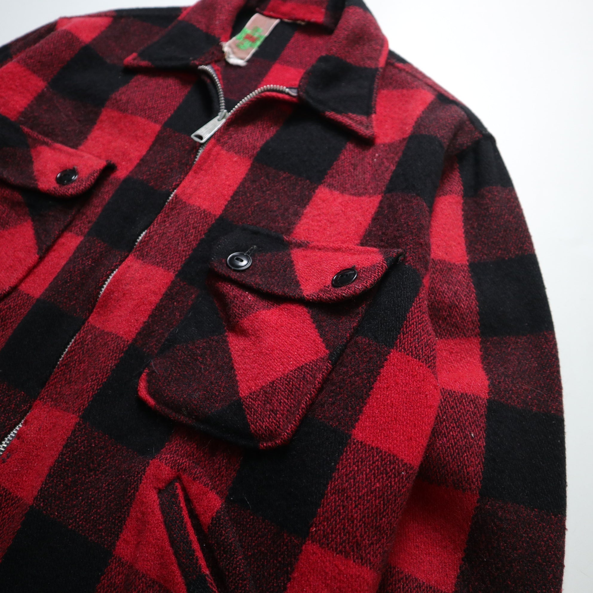 1960年代 PENNEYS FOREMOST バッファローチェック ウール ハンティング