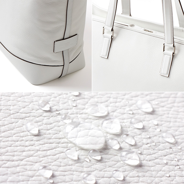 CREEZAN】JETTER ホワイトレザーLargeトート | 藤巻百貨店