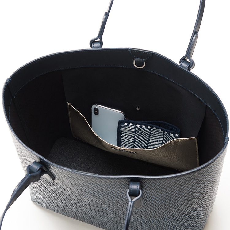 二宮五郎商店】アジログレイン(R)トートバッグ Capri Azzurra | 藤巻百貨店