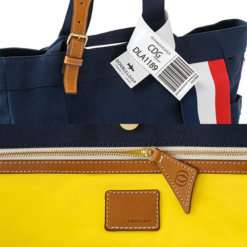 DOUBLELOOP】JOURNEY resort tote “LARGE”「フランス×ネイビー
