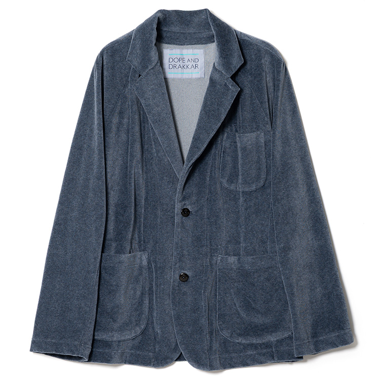 DOPE&DRAKKAR】メランジベロアジャケット | 藤巻百貨店
