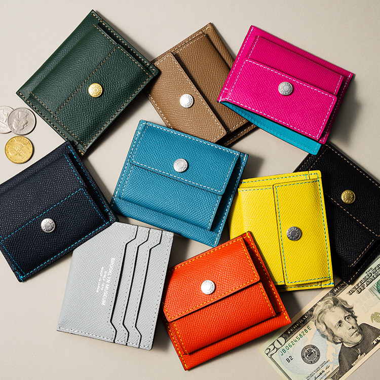 BROOKLYN MUSEUM】フレンチカーフ ミニスナップ ウォレット | 藤巻百貨店