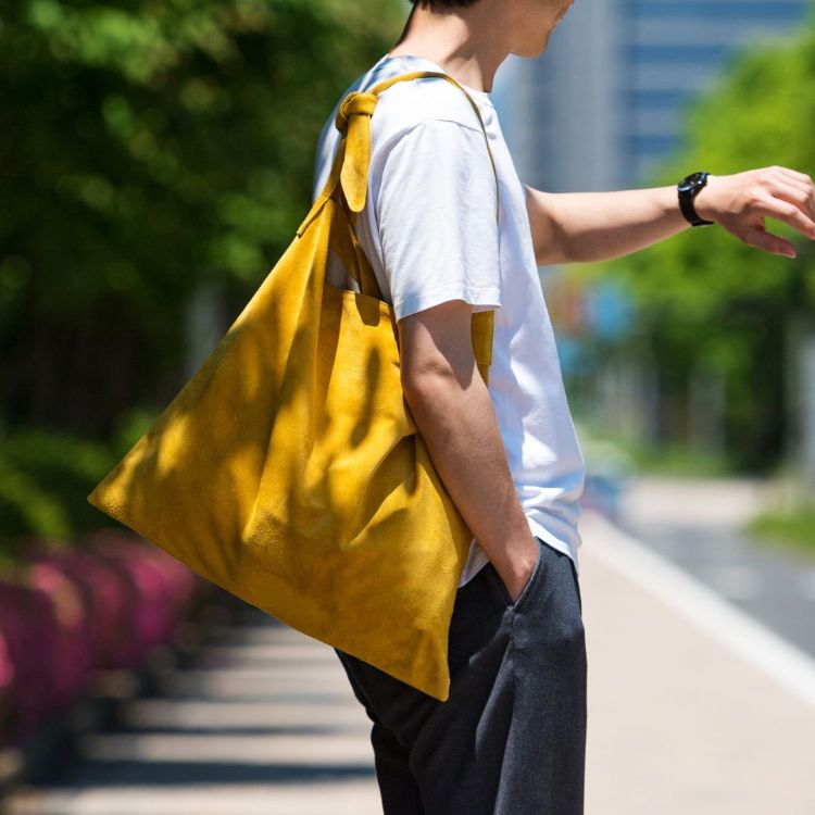 TOKYO LEATHER FACTORY】Washable Big Tie Shoulder Bag | 藤巻百貨店