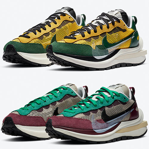 第6弾｜sacai × Nike とのコラボ最新作「VaporWaffle」に新色2カラーが