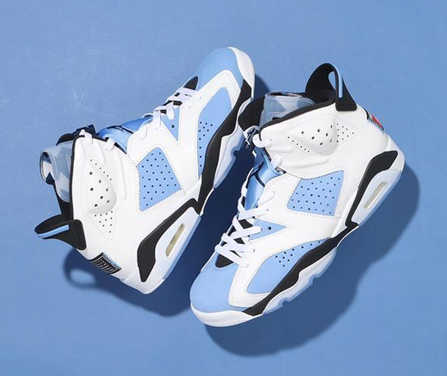 人気のUNCカラーを纏った エアジョーダン6 