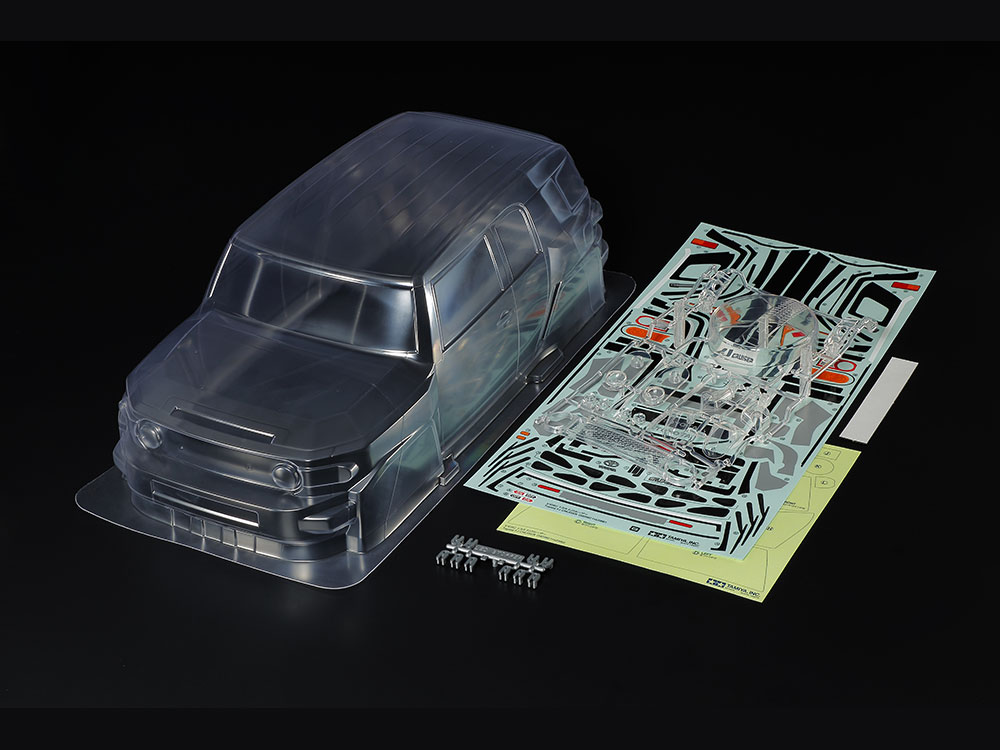 タミヤ SP.1560 1/10RC トヨタ FJクルーザー スペアボディセット 51560