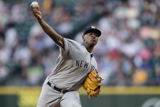 ヤンキース23歳右腕が剛速球を披露、今季メジャー先発最速163キロを
