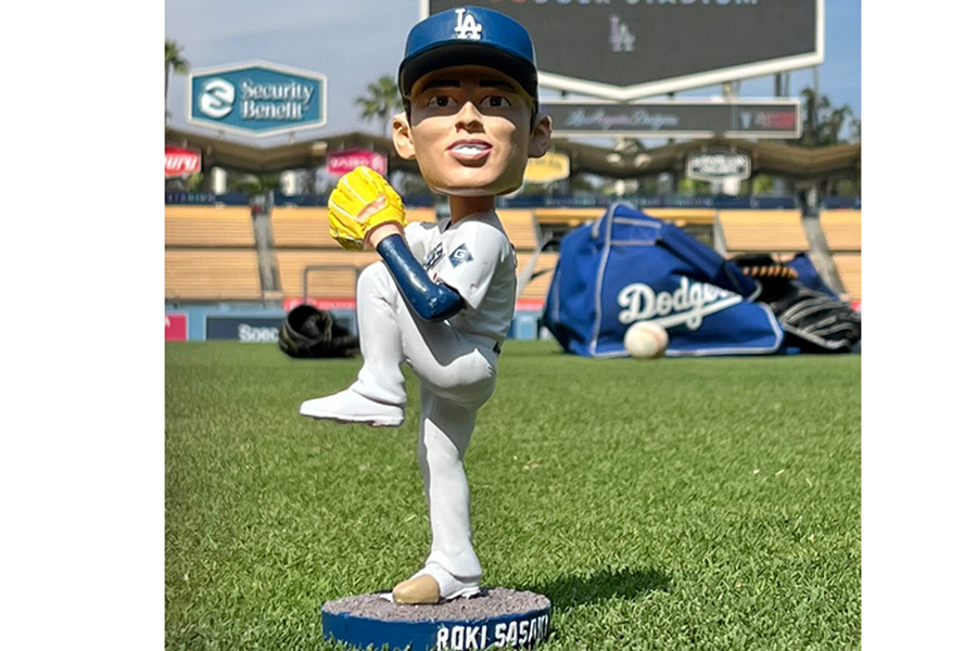 即日発送】佐々木朗希ボブルヘット 8/4ドジャーススタジアム来場者限定