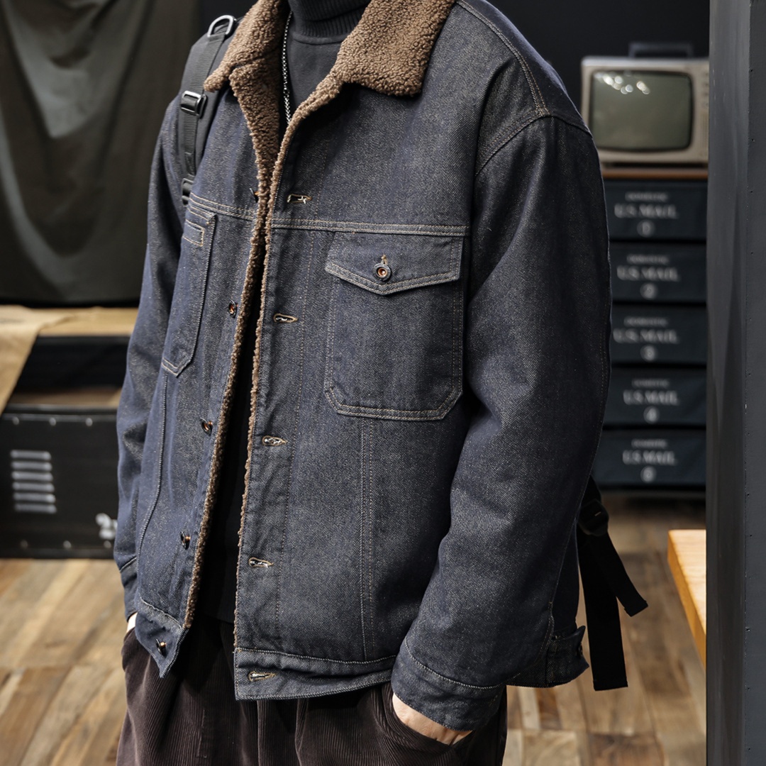 裏ボア付き デニムジャケット ボア|デニムジャケット専門通販