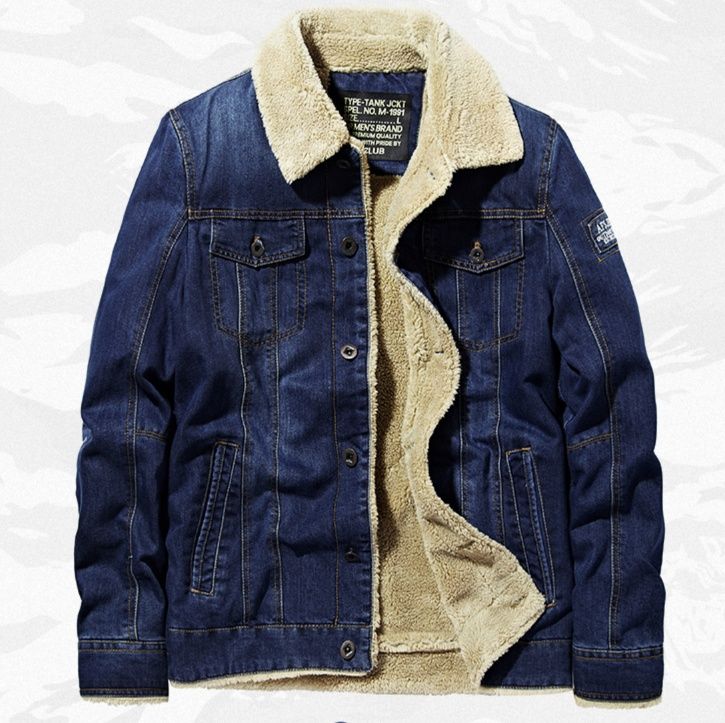 ボアデニムジャケット ライダース風 ボア|デニムジャケット専門通販
