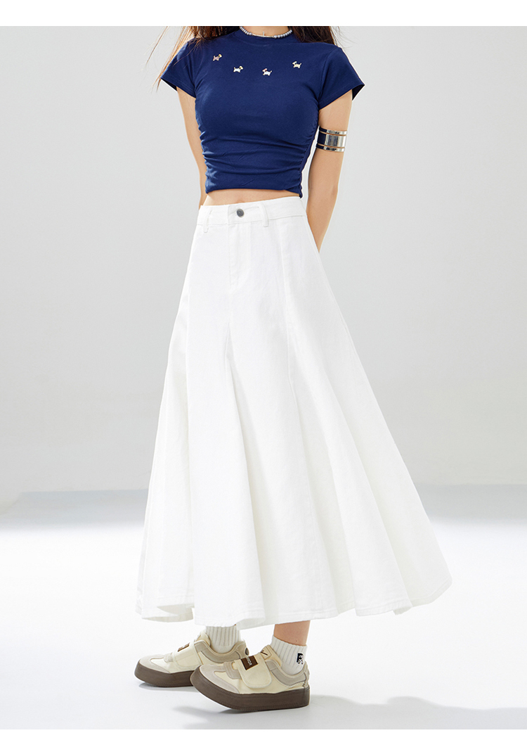 ともみ Admiral ホワイト フレアスカート ともみ Admiral ホワイト