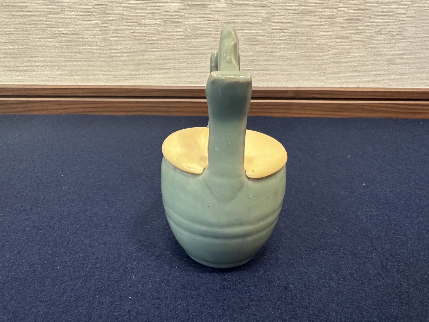 青磁手桶茶器 明時代 - 古川古美術 茶室のある空間で 古美術に触れる