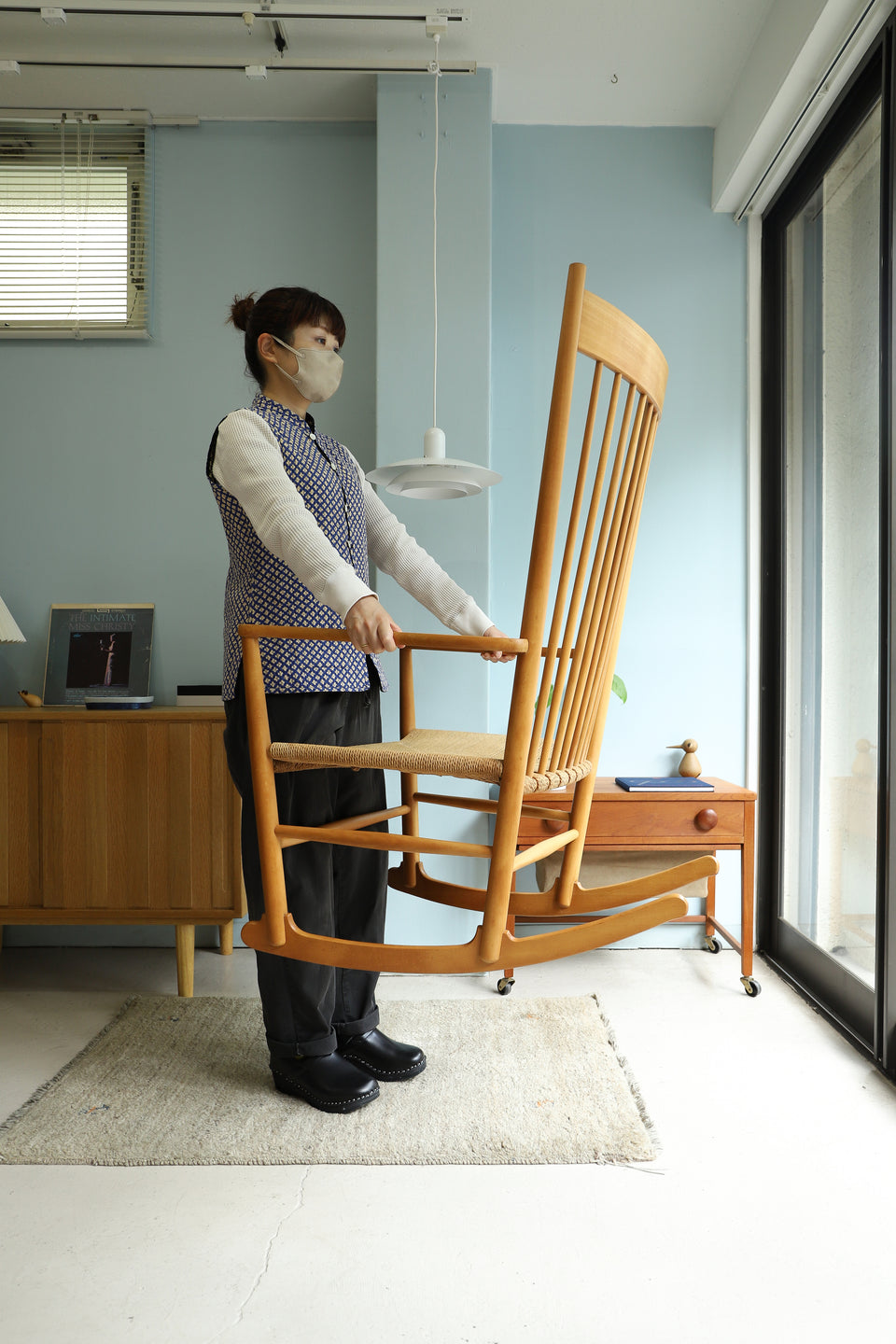 ハンス・J・ウェグナー ロッキングチェア デンマークヴィンテージ 北欧