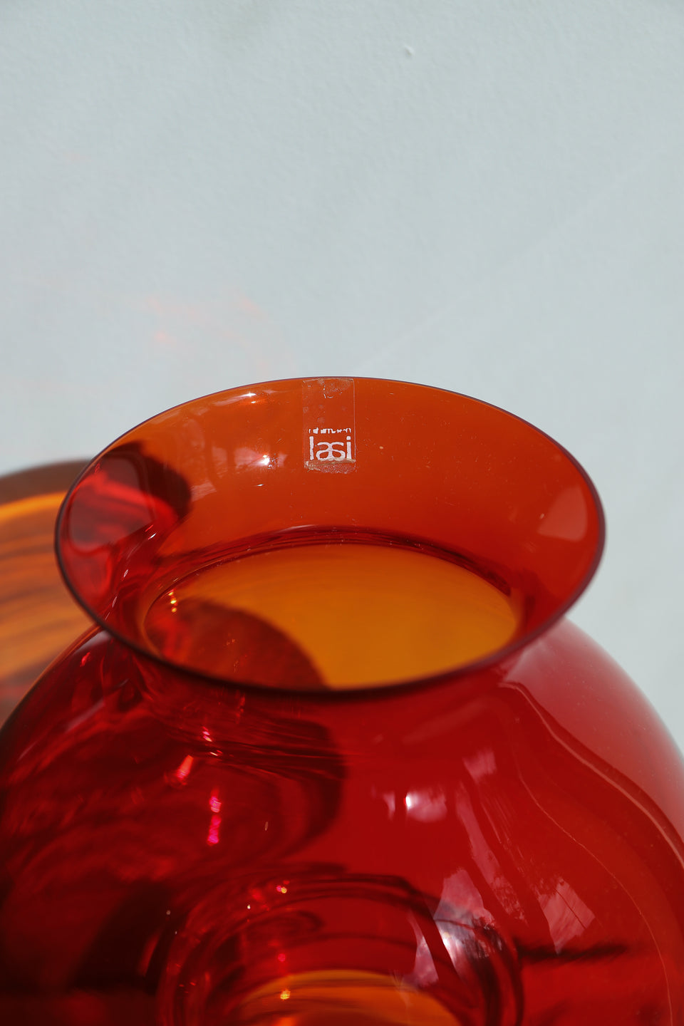 北欧ヴィンテージ キャンドルホルダー ガラス 燭台 ミッドセンチュリー