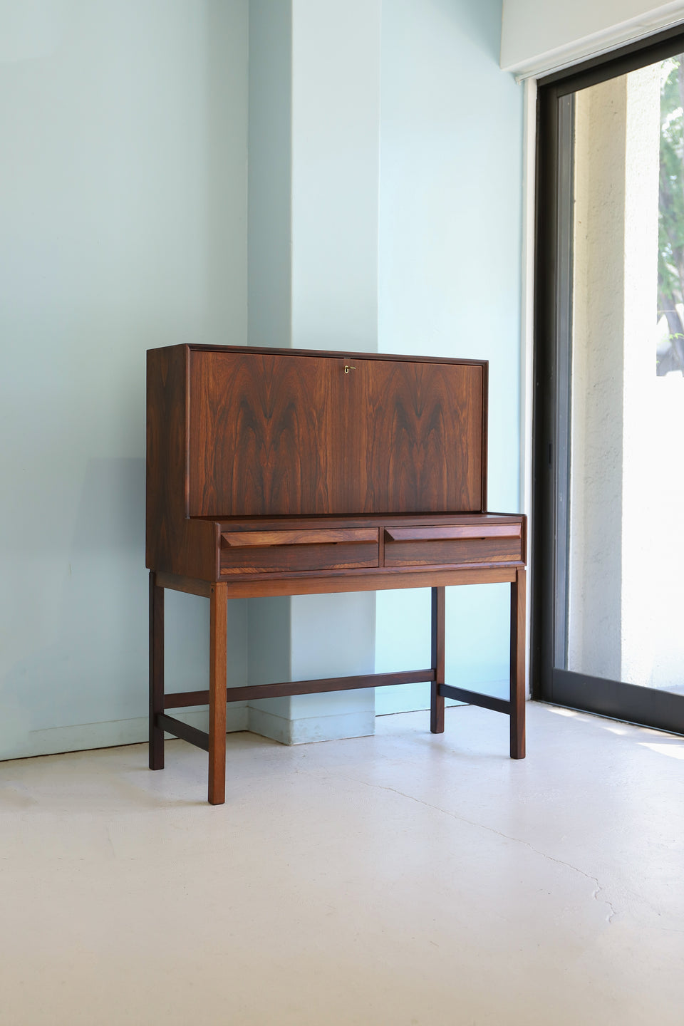 ノルウェーヴィンテージ ブルクスボ ライティングビューロー デスク