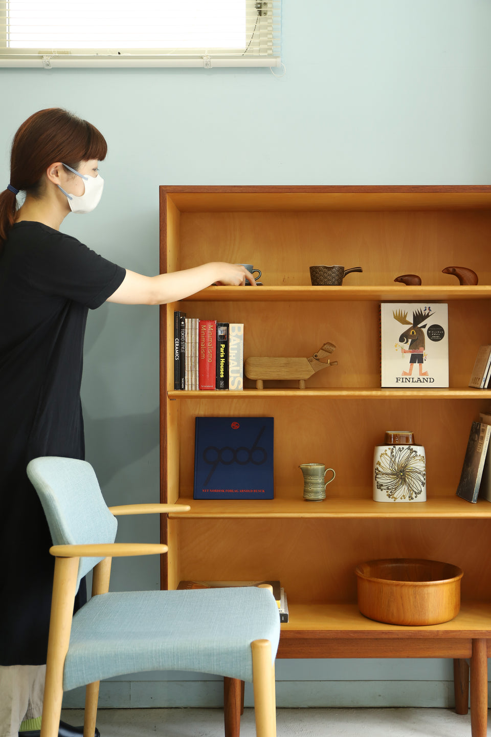 ボーエ・モーエンセン ブックケース 本棚 ソボーモブラー デンマーク