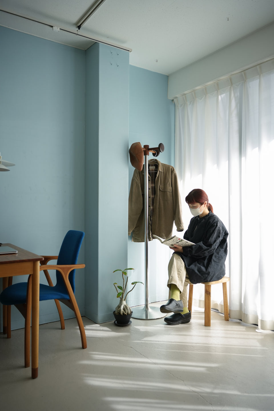 ジャパンヴィンテージ ポールハンガーラック/Japanese Vintage Pole