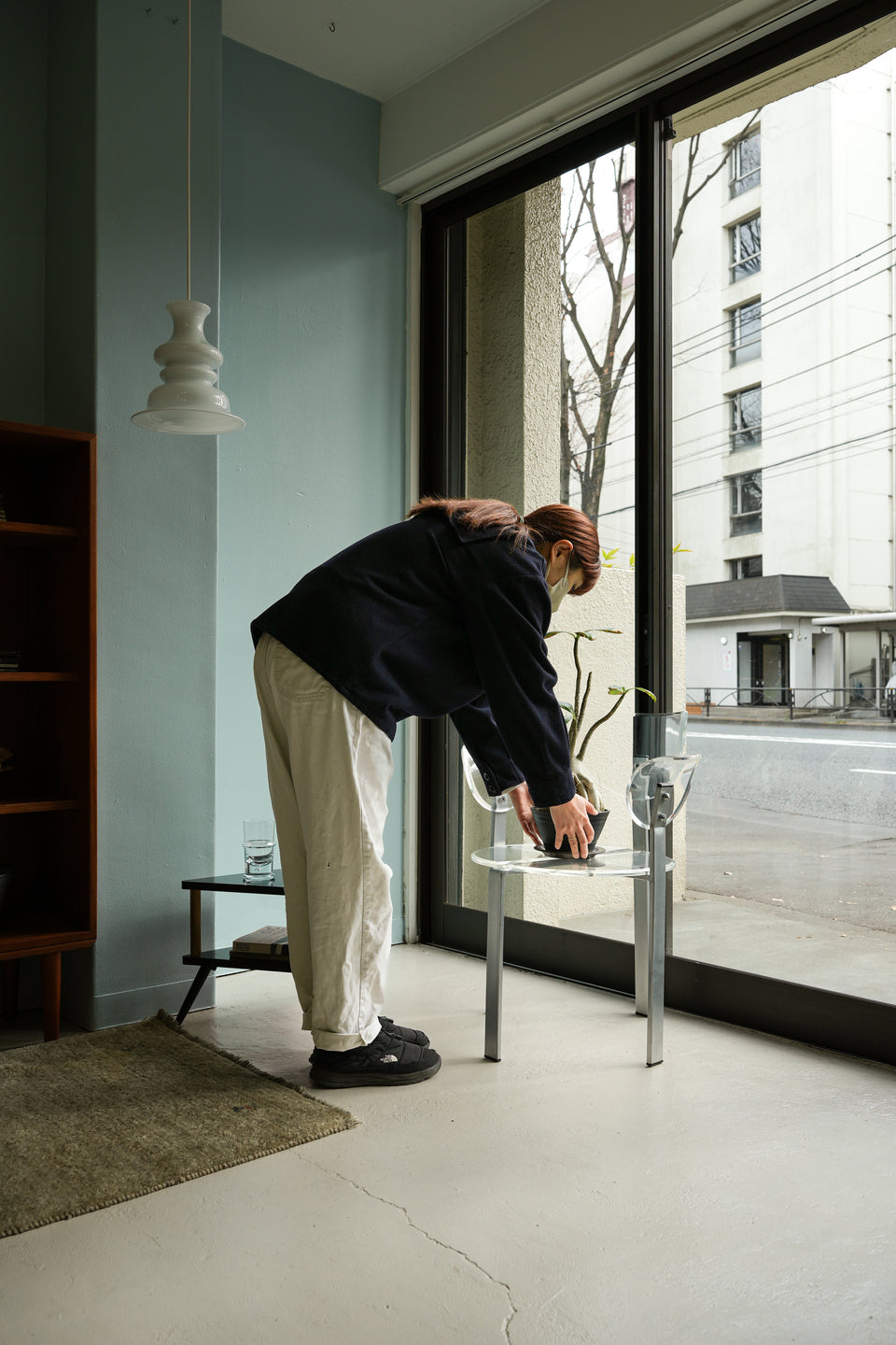 アクリルアームチェア ポストモダンデザイン/Acryl Arm Chair Post