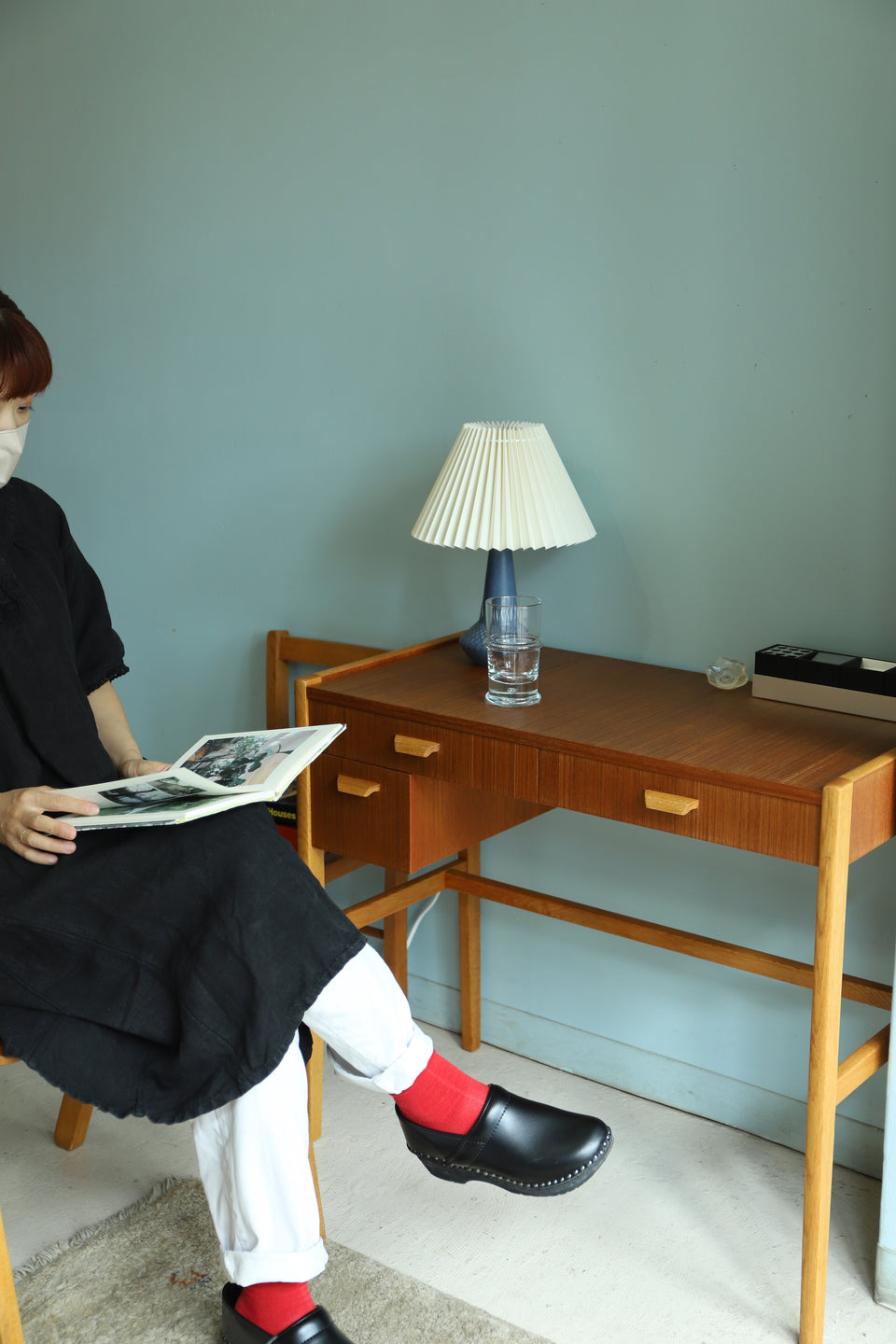 スウェーデンヴィンテージ スモールデスク 北欧家具/Swedish Vintage