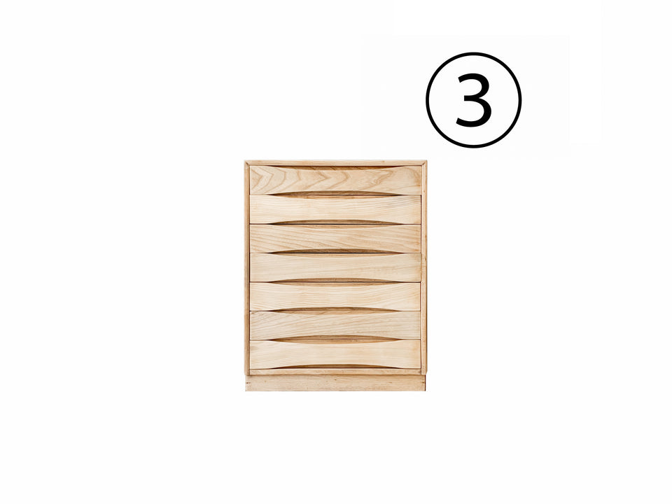 ジャパンヴィンテージ 小引き出し 卓上チェスト レトロ 収納/Wooden