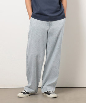 ホワイトブリーチヒッコリーペインターパンツ（55-01PK08-205