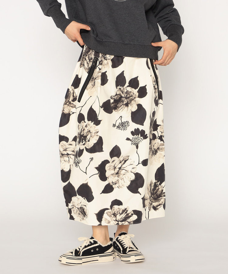 ヴィンテージフラワープリント スカート（77-02FO02-206）｜ベータ（β