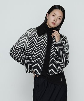 ヘリンボーンジャージー ブルゾン（77-10VM13-205）｜ベータ（β