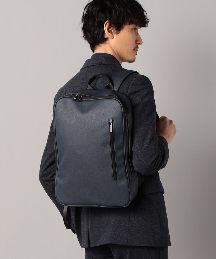 サフィアーノスクエアリュック（07-70XI04-204）｜コムサメン（COMME