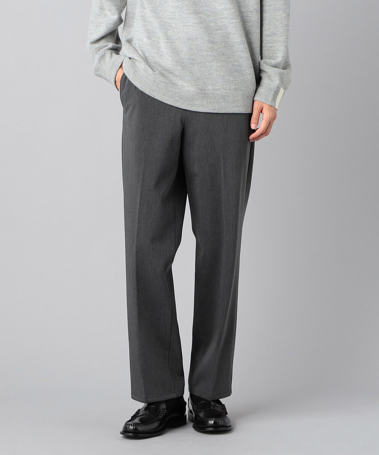 裏起毛サテン スラックス（07-26PI17-204）｜コムサメン（COMME CA MEN