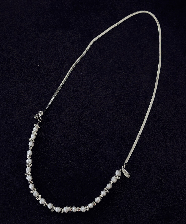 スライド プラスチックバロックパール ネックレス（12-86AI02-204