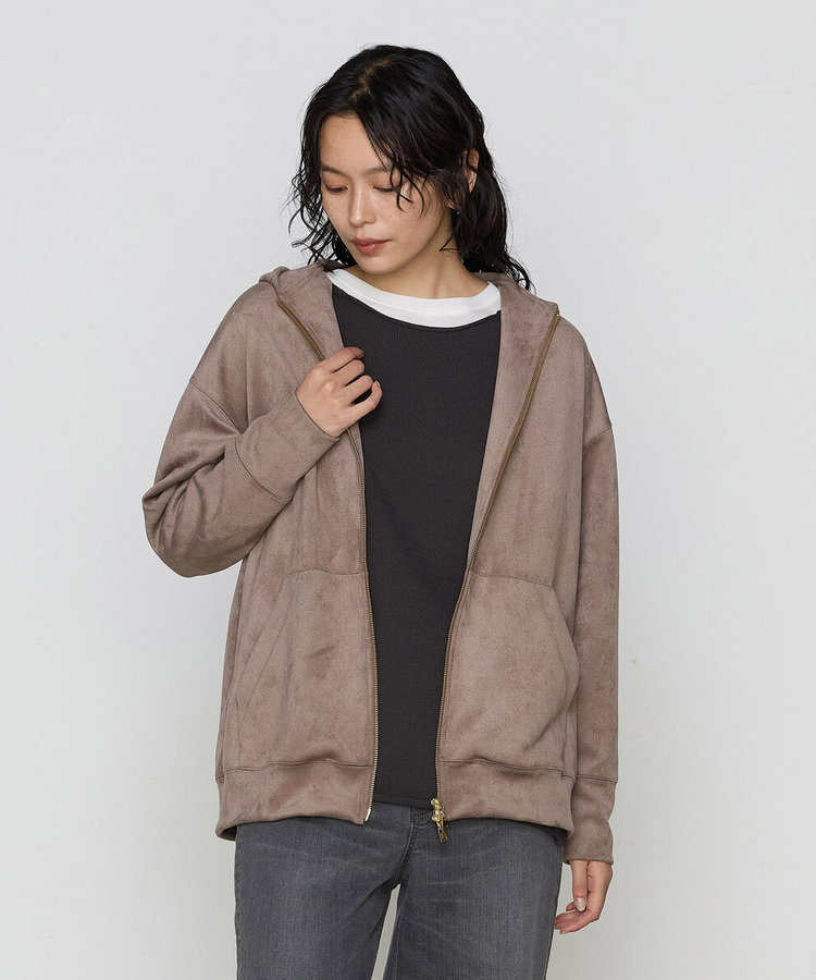 エコセンシカルダンボール パーカーブルゾン（15-63VK01-205）｜コムサ