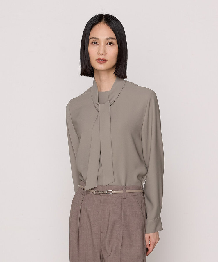 2WAY】プルエラバックサテン ブラウス（15-73HI10-204）｜コムサ