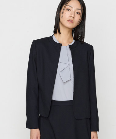 セットアップ対応】ウールジョーゼット ジャケット（15-05GI04-204