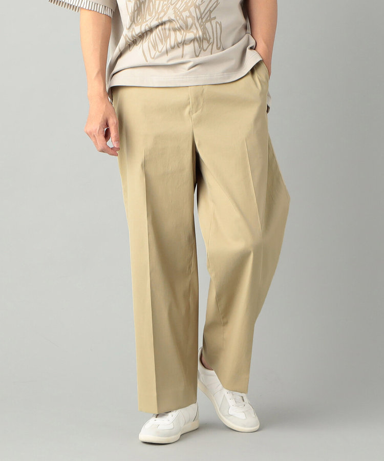 ベージュで春を迎えに行こう！】ワイドチノ（27-03PG09-204