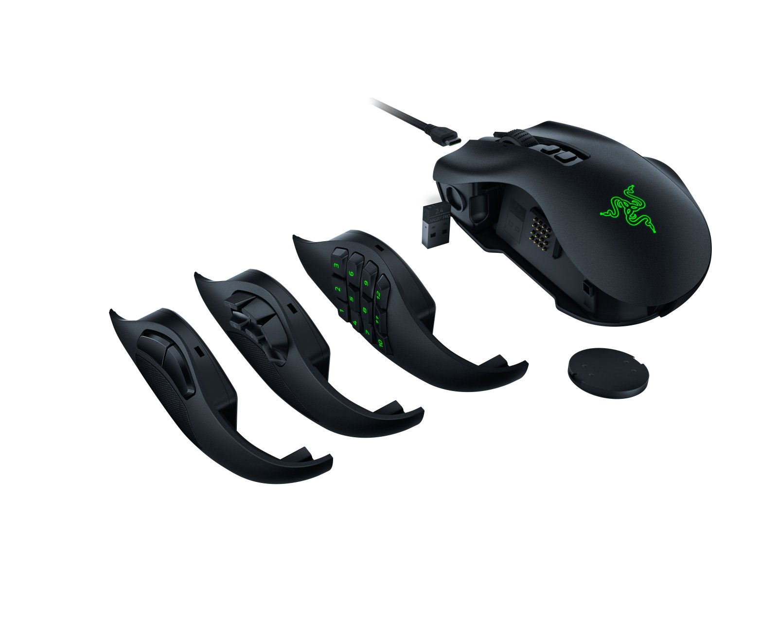 Razer、多ボタンゲーミングマウス「Razer Naga V2 Pro」発売！ 12の