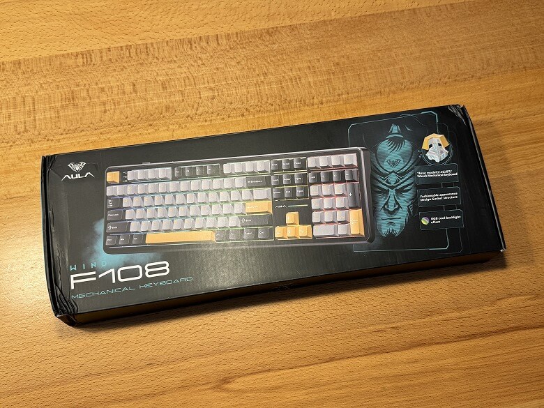 Epomaker x AULA F108 レビュー】ゲーミングから普段使いまで対応する