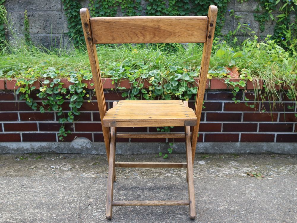 秀逸 30s USA製 アンティーク ビンテージ ウッド フォールディング