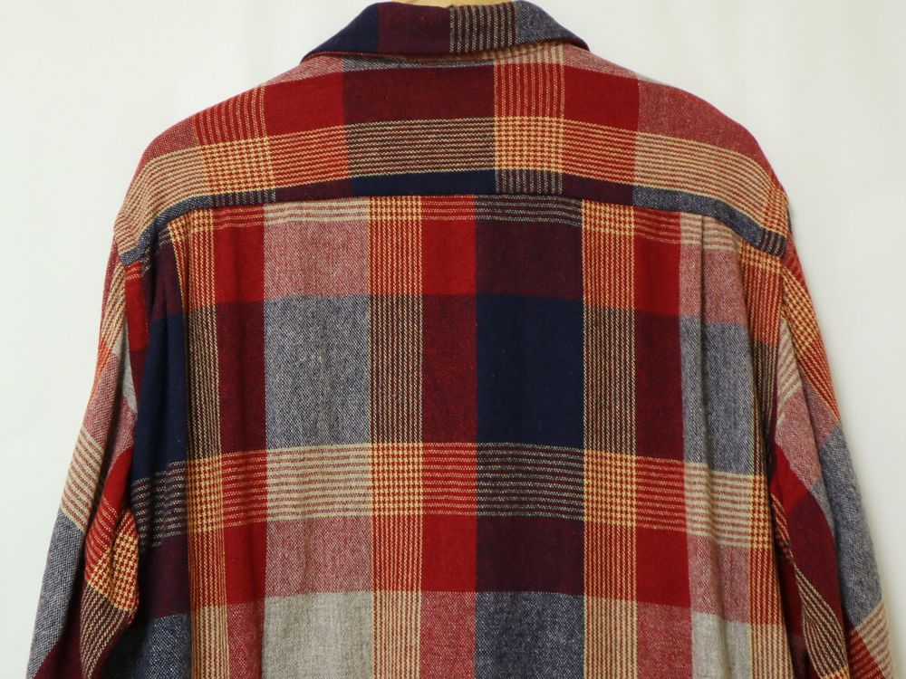 良いチェック柄 ! 40s TOWNCRAFT DELUXE ビンテージ オープンカラー