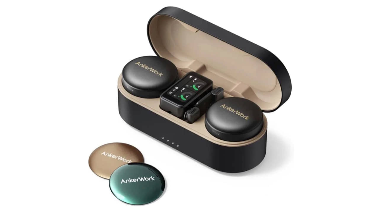 2人で使えるワイヤレスマイク「AnkerWork M650 Wireless Microphone