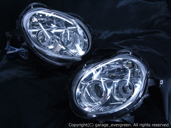 L880K コペン ドレスアップヘッドライト 限定 純正ハロゲン車用 LED