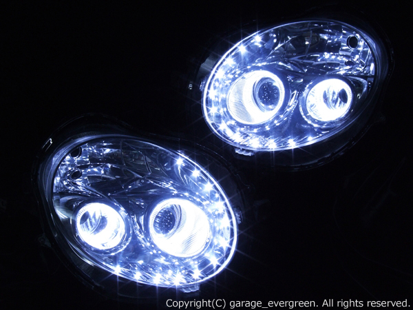 L880K コペン ドレスアップヘッドライト 限定 純正ハロゲン車用 LED