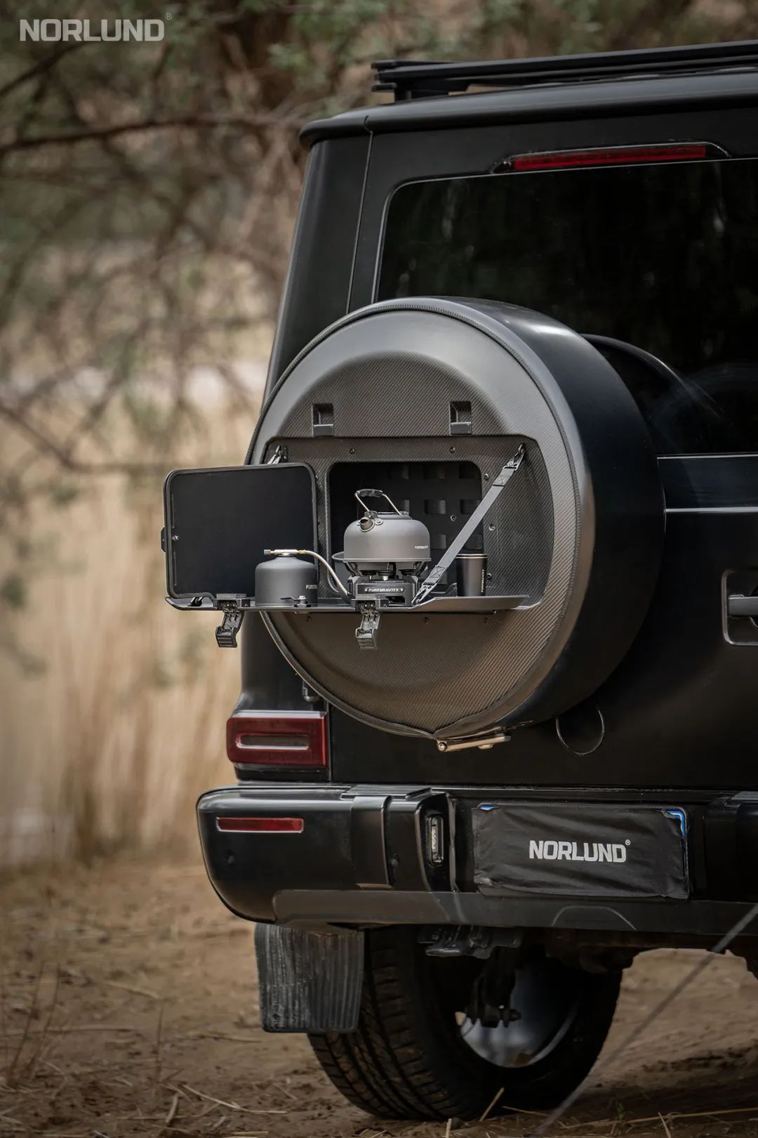 NORLUND】スペアタイヤカバー／The G-Class メルセデスゲレンデ