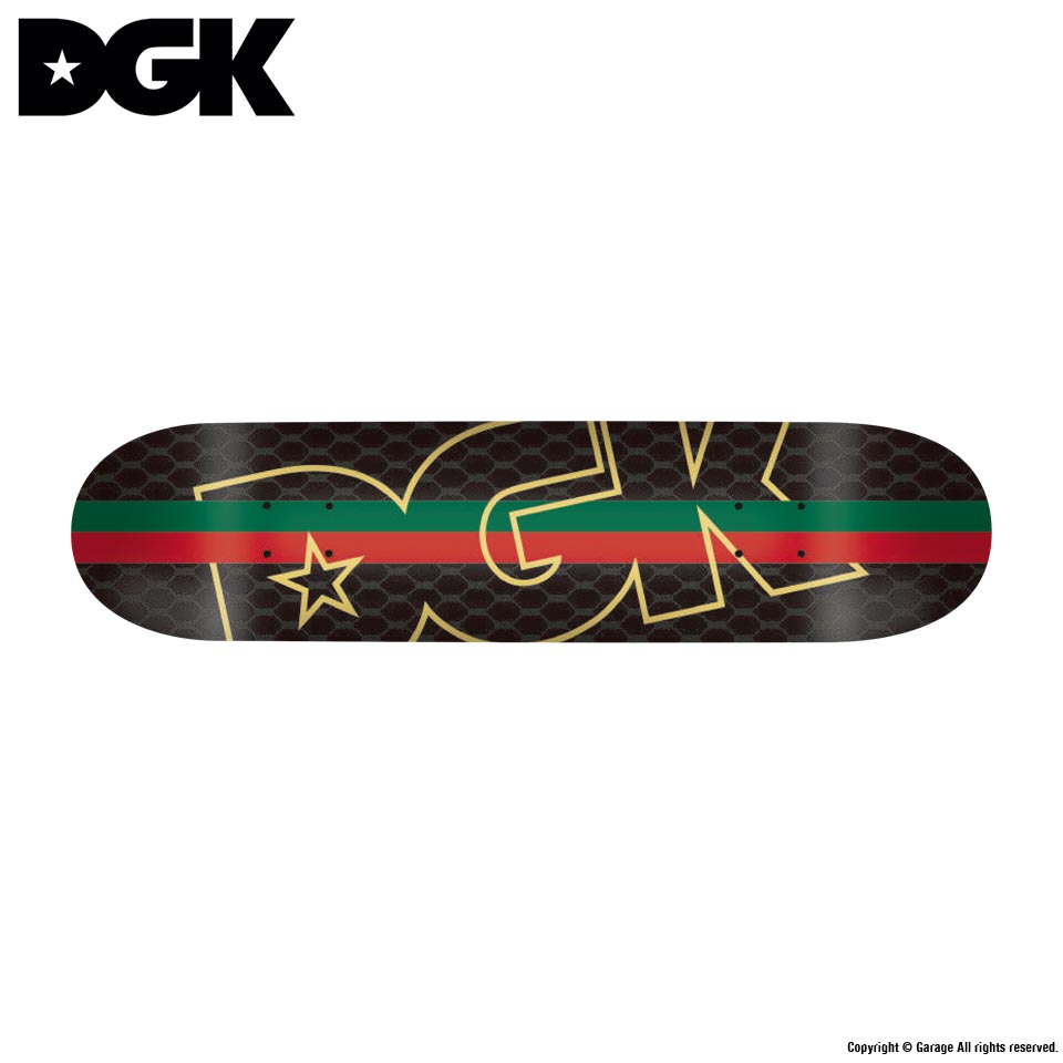 DGK SKATEBOARDS PRIMO BLACK 8.5 x 32.125 スケートボード(スケボー