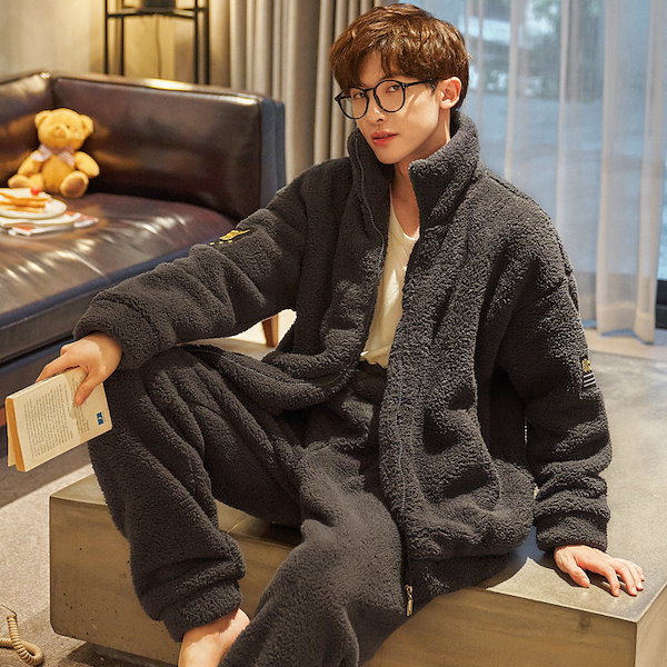 Qoo10] パジャマ 男女兼用 ペアルック ペアパジ