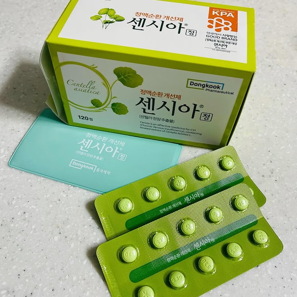 Qoo10] 東国製薬 【脚のむくみ対策】センシア 120錠入り