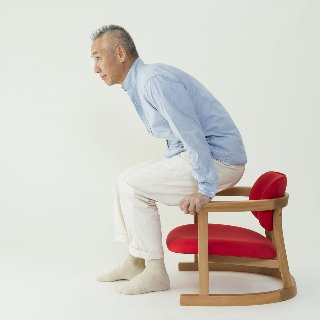 無限工房 福竹産業 かに座椅子 ローチェア 【公式通販】