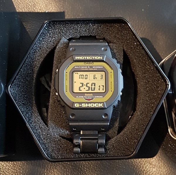 My New Toy – Casio G-Shock Origin GW-B5600BC-1 with Bluetooth and