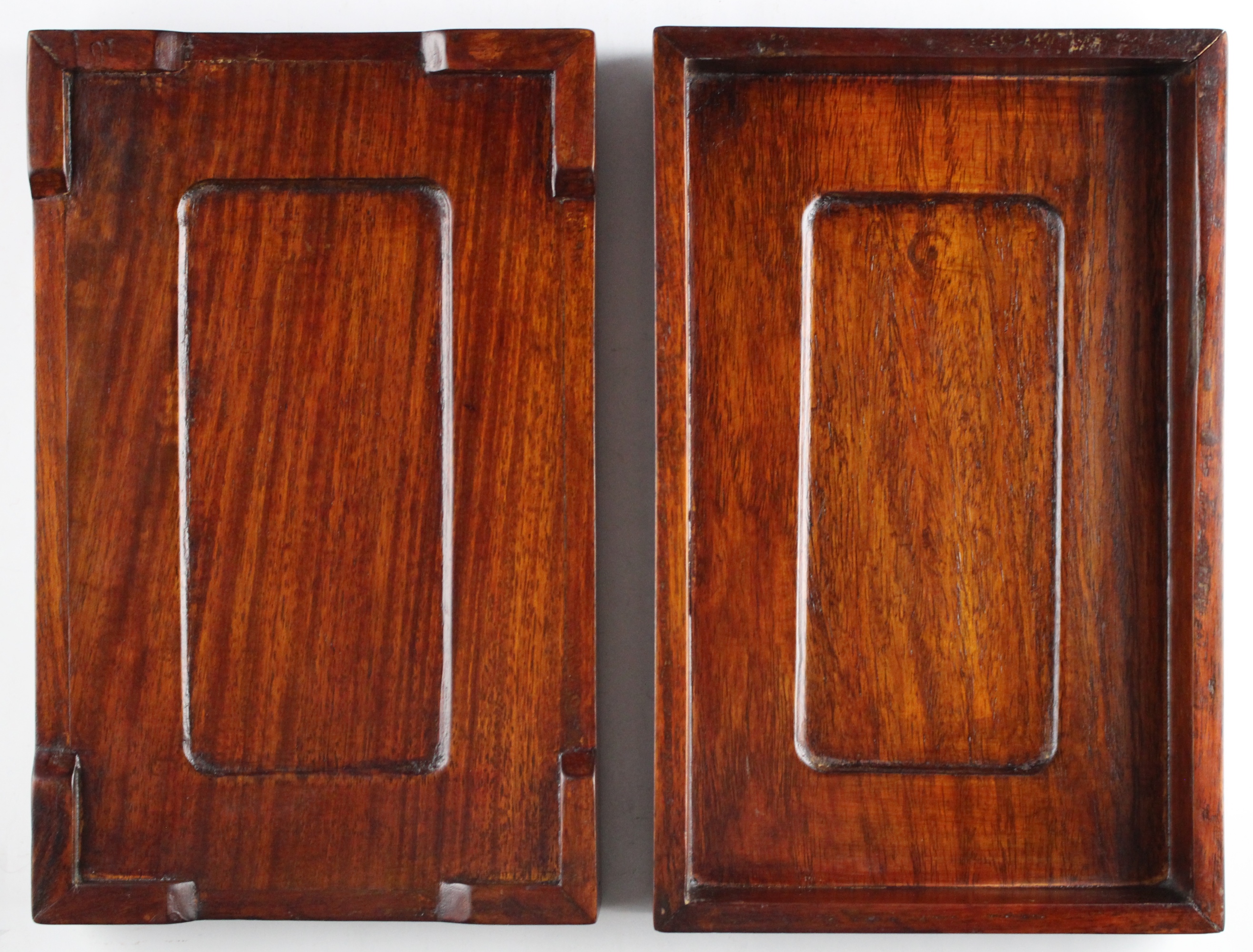 ゆう】 ◇澄泥硯（鱔魚黄／十吋大型加厚／保管用桐箱と黄布） ゆう様