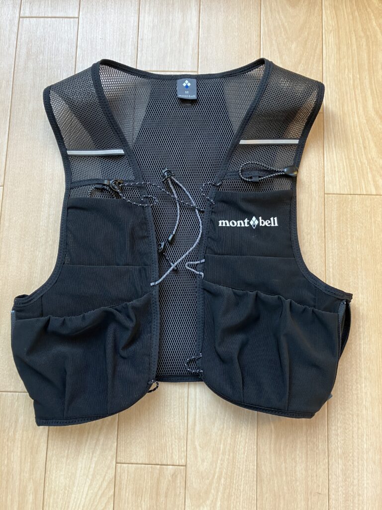 モンベル クロスランナーベスト | うさかめの道具箱