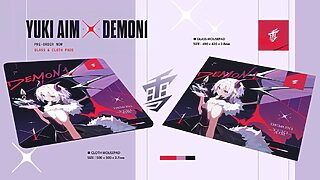 ふもっふのおみせ、YukiAimとプロゲーマーDemon1がコラボしたマウス